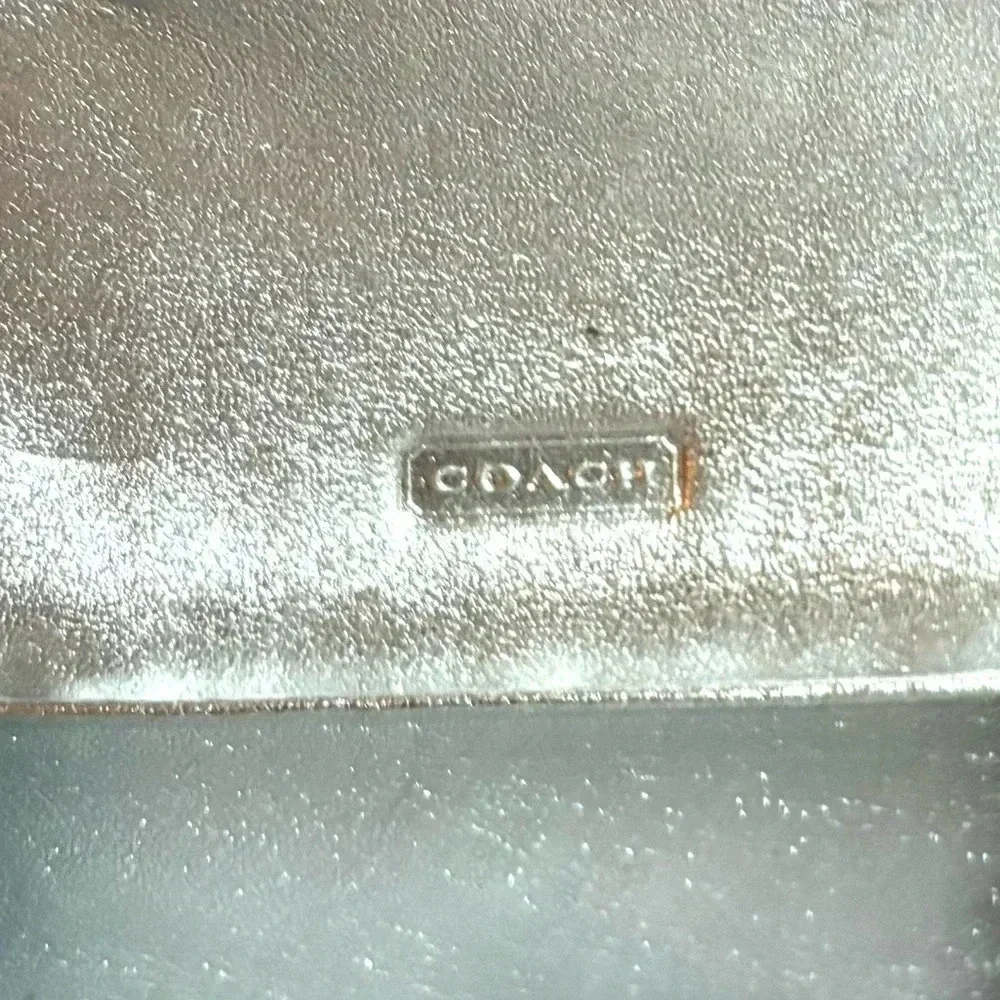 Coach CC signature print  canvas wallet